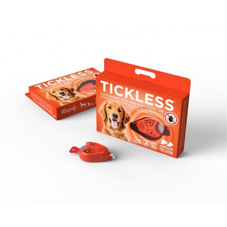 TickLess ultrazvukový repelent pre zvieratá oranžový
