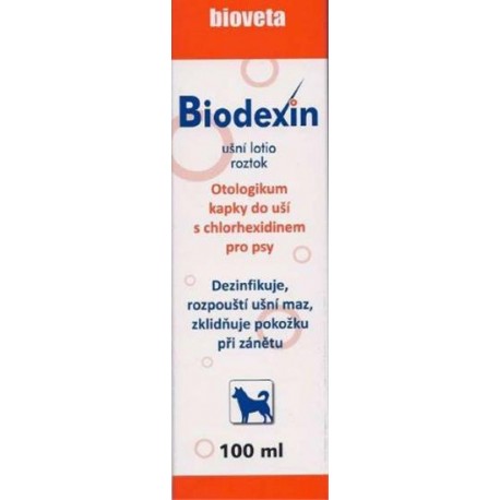 Biodexin ušné lotio sol. 100 ml