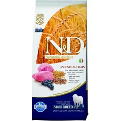 Farmina N&D dog AG adult medium & maxi, lamb, spelt, oats & blueberry 2,5 kg