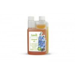 Canvit Linseed Oil ľanový olej pre správnu funkciu nervov, imunity, srdca  250 ml