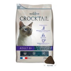 Flatazor Crocktail senior 8+ Sterilised 10 kg
