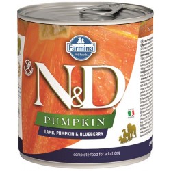 Farmina N&D dog PUMPKIN & lamb & blueberry konzerva pre psy 285 g