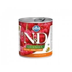 Farmina N&D dog QUINOA herring & coconut konzerva pre psy 285 g