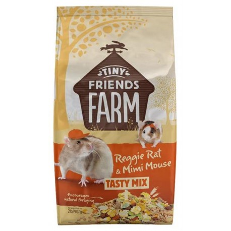 Supreme Tiny FARM friends Rat&Mouse - krmivo pre potkany a myši 907 g