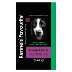 KENNELS FAVOURITE COLD PRESSED LAMB & RICE 7,5 KG