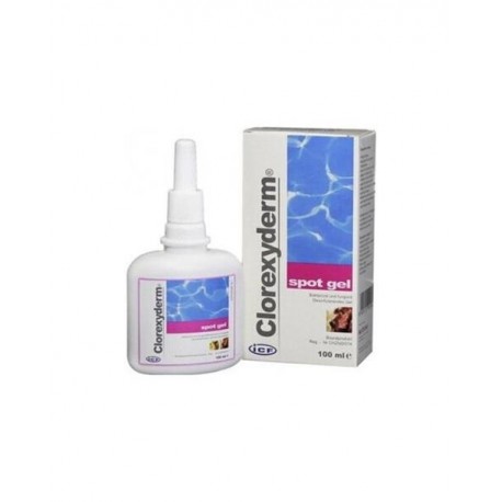 Clorexyderm spot gel antiseptický a čistiaci gel pre psy a mačky 100 ml