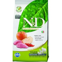 Farmina N&D dog GF adult medium boar&apple 0,8 kg