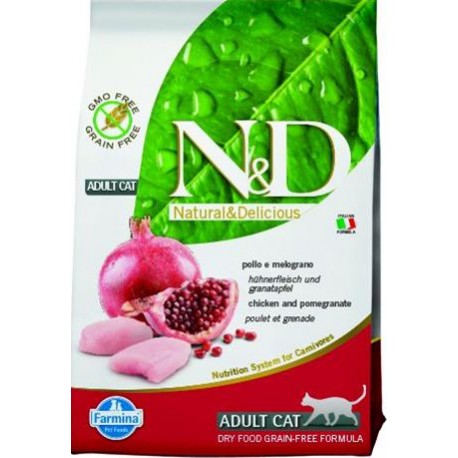 Farmina N&D cat GF adult chicken&pomegranate 0,3 kg