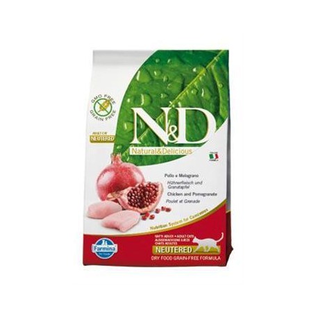 Farmina N&D cat GF Neutered chicken&pomegranate 0,3 kg