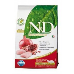 Farmina N&D cat GF Neutered chicken&pomegranate 1,5 kg