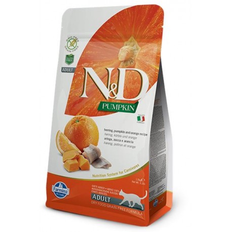 Farmina N&D cat GF PUMPKIN Herring 0,3 kg