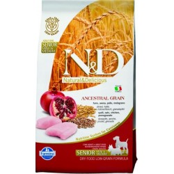 Farmina N&D dog LG Senior small&medium chicken&pomegranate 2,5 kg