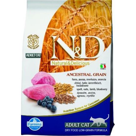 Farmina N&D cat LG adult lamb&blueberry 0,3 kg