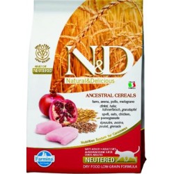 Farmina N&D cat LG Neutered chicken&pomegranate 1,5 kg